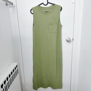 Everlane Pistachio Green Midi Dress